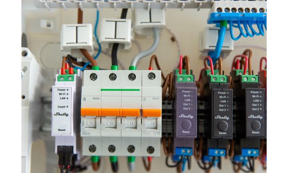 Shelly Pro 3EM  Dreiphasen-Energiezähler 400A